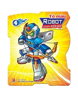 Tô màu Robot hành động 04