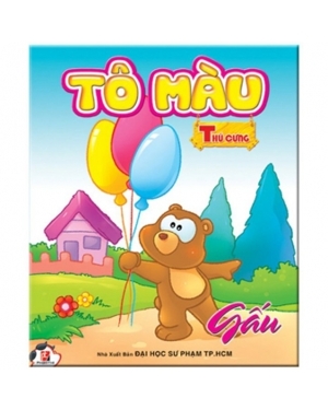 Tô màu Thú cưng: Gấu - Nhiều tác giả