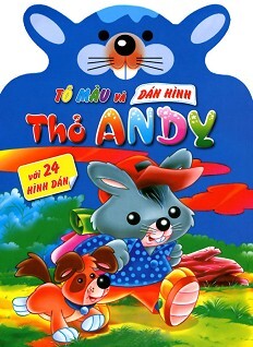 Tô Màu Và Dán Hình: Thỏ Andy