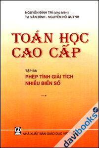 Toán Học Cao Cấp Tập 3 Phép Tính Giải Tích Nhiều Biến Số