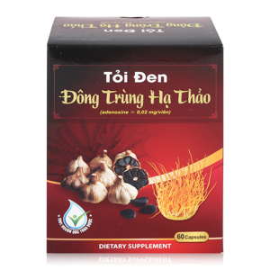 Tỏi đen đông trùng hạ thảo 60 viên