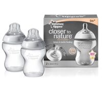 Bộ 2 bình sữa BPA-free Tommee Tippee 422112/38 260ml