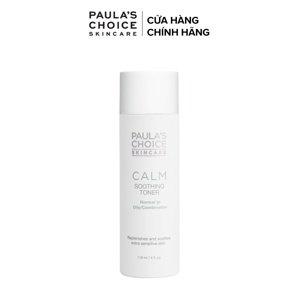 Toner dịu nhẹ và phục hồi da dầu nhạy cảm Paula's Choice Calm Soothing Toner 118ml