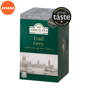 Trà Bá Tước Anh Quốc AHMAD Earl Grey Tea 40g (20 túi x2g)