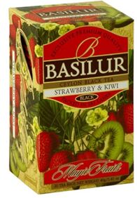 Trà Basilur strawberry kiwi 40g