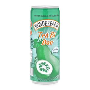 Trà bí đao Wonderfarm lon 240ml