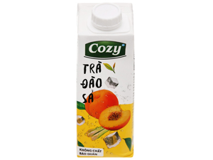 Trà đào sả Cozy - 225ml