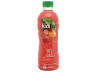 Trà đào và hạt chia Fuze Tea 350ml