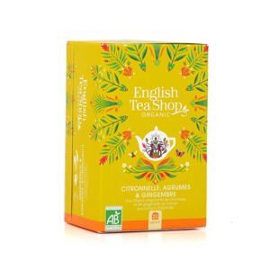 Trà English Tea Shop Organic Lemongrass Ginger & Citrus Fruits 20 gói