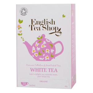 Trà English Tea Shop Organic White Tea 20 gói