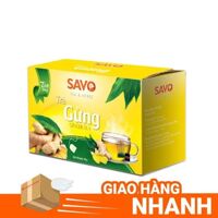 Trà gừng túi lọc Savo 40g