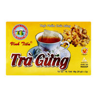 Trà gừng Vĩnh Tiến hộp 40g