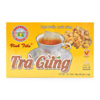 Trà gừng Vĩnh Tiến hộp 40g