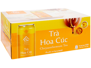 Trà hoa cúc Authentic Tea House - 310ml, 24 lon