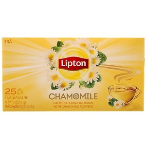 Trà Hoa Cúc Lipton Chamomile (25 Gói x 1g)