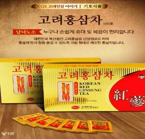 Trà hồng sâm KGS 300g (100 gói x 3g)