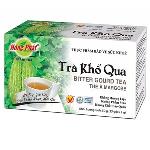 Trà Khổ Qua Hùng Phát hộp 25 gói x 2 g