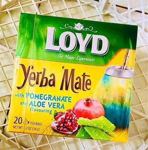 Trà Loyd Yerba Mate Lựu Lô Hội 34g