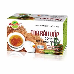 Trà râu bắp Hùng Phát hộp 25 gói x 2g