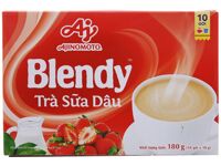 Trà sữa dâu Blendy hộp 180g