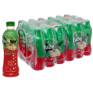 Trà táo Fuji và nha đam Fuze Tea+ thùng 24 chai x 350ml