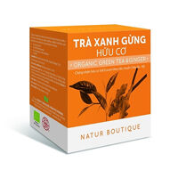 Trà xanh gừng hữu cơ Fito 36g