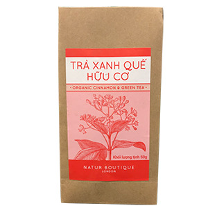 Trà xanh Quế hữu cơ Fito 50g