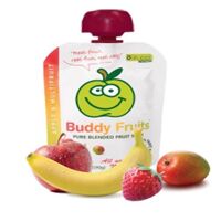 Trái cây nghiền HiPP  Buddy Fruit vị chuối, táo