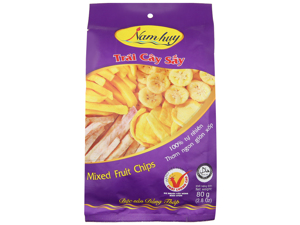 Trái cây sấy Nam Huy gói 80g