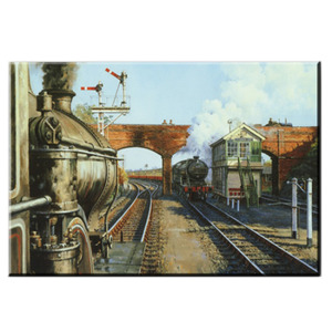 Tranh canvas Ga tàu Vicdecor TCV0051
