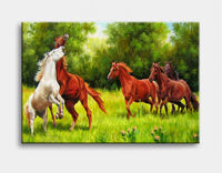 Tranh Canvas Vicdecor thiên lý mã TCV0002