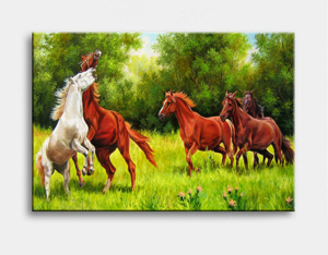 Tranh Canvas Vicdecor thiên lý mã TCV0002