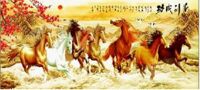 Tranh đính đá H006 - Mã đáo thành công