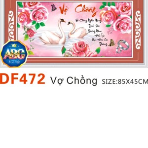 Tranh đính đá Vợ Chồng DF472