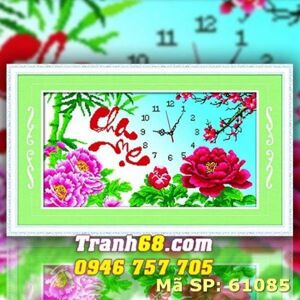 Tranh gắn đá cha mẹ - EVA61085 (EVA-61085)