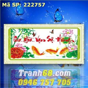 Tranh gia hòa vạn sự hưng - DLH-222757