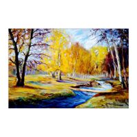 Tranh in canvas sơn dầu Scenery 040