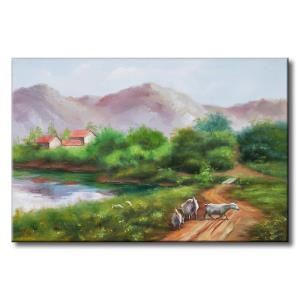 Tranh in canvas sơn dầu Thế Giới Tranh Đẹp Scenery 006