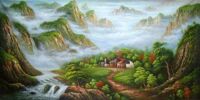 Tranh in canvas VTC Luna CV-0048 - cảnh đẹp thiên nhiên, 100 x 50cm