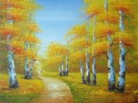 Tranh in canvas VTC Luna LunaCV-0135 - cảnh đẹp thiên nhiên, 65 x 50cm