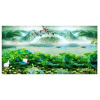 Tranh in canvas VTC LunaCV-0358 - cảnh đẹp thiên nhiên, 80 x 40 cm