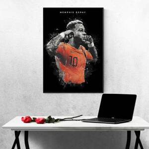 Tranh treo tường Cầu Thủ Bóng Đá Memphis Depay