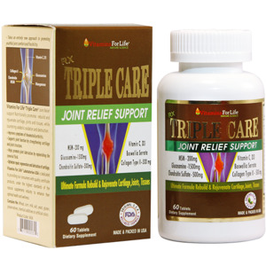 Viên uống Triple Care - Hỗ trợ điều trị các bệnh về xương khớp