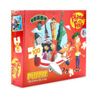 Trò chơi xếp hình Puzzle Phineas And Ferb Woody 100 mảnh