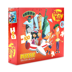 Trò chơi xếp hình Puzzle Phineas And Ferb Woody 100 mảnh