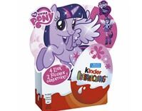 Trứng đồ chơi socola Kinder Pony hộp 4 quả