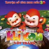 Truyện Cổ Tích Kinh Điển 3D - Khỉ Con Vớt Trăng