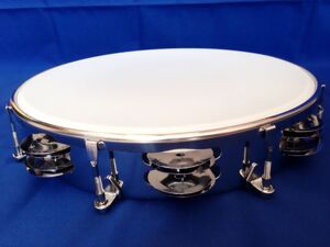 Trống lắc tay Tambourine lazer PE-061B