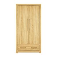 Tủ áo Cuba 2 cánh gỗ sồi