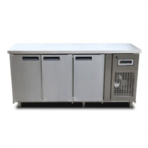 Tủ bàn mát 3 cánh inox quạt gió BM180x76-3I